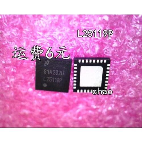 10 sztuk/partia LM25119PSQE LM25119PSQ LM25119P LM25119 L25119P QFN