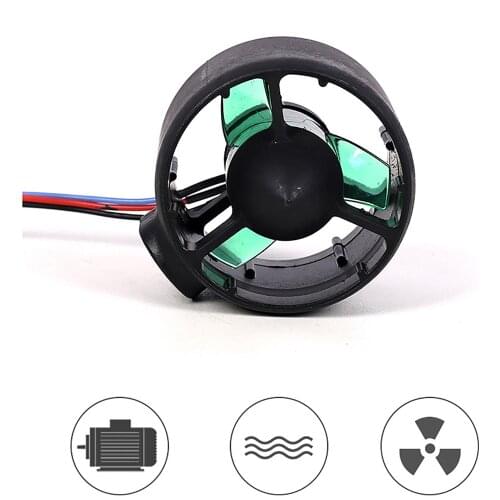 12-24V Brushless Motor Propeller Underwater Thruster 3-Blades Propeller Ship Model Accessories