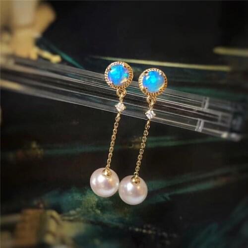 Висячие серьги Aazuo China At AliExpress