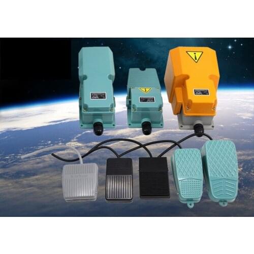 1pcs CNC machine tool bending machine press foot switch pedal switch FS--1 2 302 series