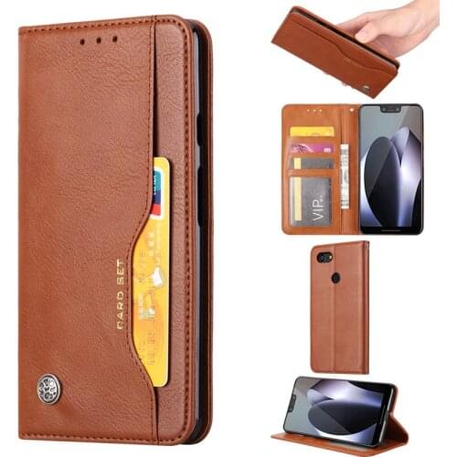 Pixel3 Flip Leather 3 in 1 Case For Google pixel 3XL Case Magnetic Stand Wallet Card Slot Coque For google PIXEL3 pixelxl3 Cover