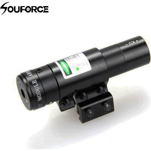 Green Laser sight High Power Green Dot 532 nm 5mW Tail Switch Scope Pistol for Tactical Hunting Optics