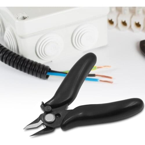 Mini 170 Diagonal Plier 3.5inch Cutting Electronic Pliers Insulating Rubber Handle Model Pliers Repair Nipper for Wire Cutting