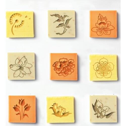 Natural handmade soap standard Mini soap diy stamp seal chapter