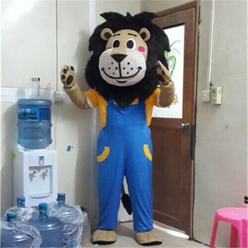 New Christmas Carnival Cosplay Costumes Halloween Birthday Party Cute Lion Set Adult Use Advertising Parade Mascot