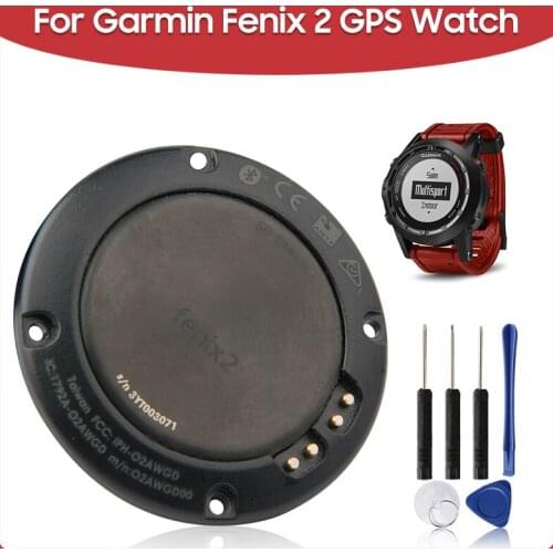 Original Replacement Battery For Garmin Fenix 2 GPS Watch Battery with Back Case