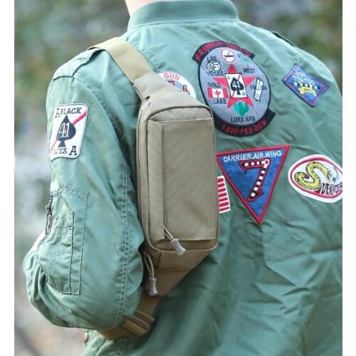 Casual pockets for men and women multi-function waterproof close-fitting mobile phone bag