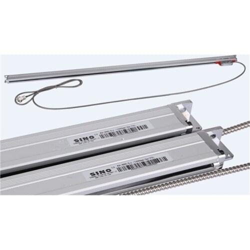 SINO KA-600 1000~3000mm 5micron TTL linear glass scale KA600 0.005mm digital read out For Mill Or Lathe Machine
