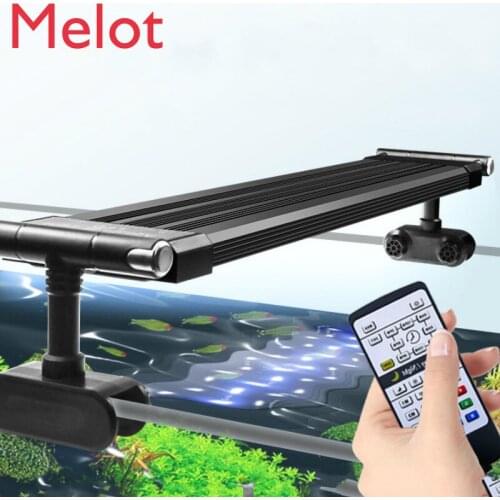 Modern Simple Home Fish Tank Aquarium Lighting Lamp Waterproof Algae Tank Lamp Bracket Led Water Plant Lamp Holder