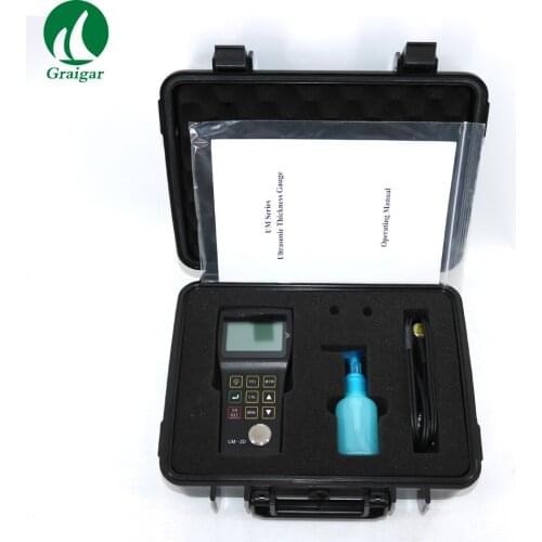 UM-2D Digital Ultrasonic Thickness Gauge Meter Tester measuring range is relatively wide
