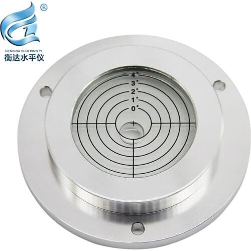 Crane level, construction machinery, level bubble, drilling machine, level meter, pump truck level, with protective cover, level