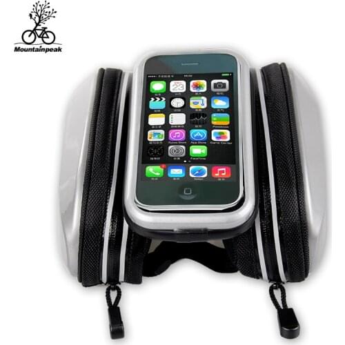 Mountainpeak bicycle bag mountain bike riding on the tube package of mobile phone front beam package bike accessories
