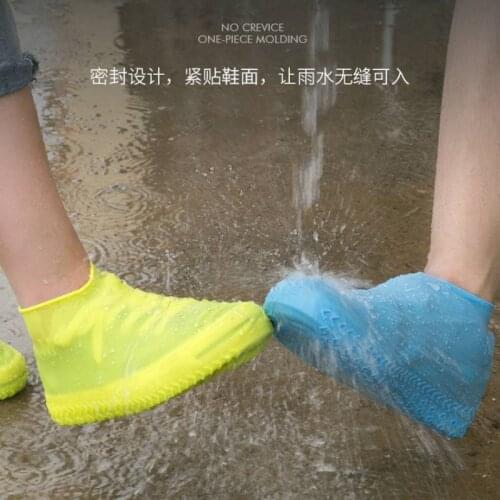 Boots Waterproof Shoe Cover Silicone Material Unisex Shoes Protectors Rain Boots for Indoor Outdoor Rainy Days Reusable
