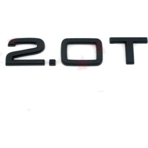 Factory supply Lastest design Original size auto car rear sticker for Audi 2.0T
