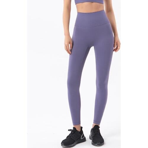 ASHEYWR Women Push Up Leggings Sexy Slim Casual Fitness Legings Naked Feeling High Waist Elastic Workout Leggings Female Solid