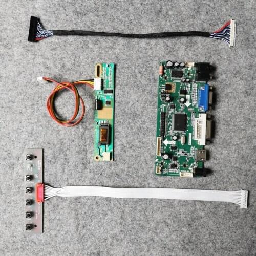 LCD controller board M.NT68676 1440*900 Kit 30-Pin LVDS VGA DVI 1CCFL For N170C2/N154C1/N154C2/N154C3/N141C1/N141C3 screen