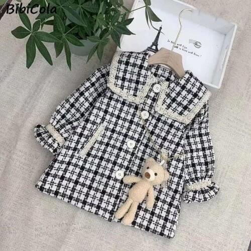 Winter Girls Jacket Fashion Plush Patchwork Zipper Pocket Winter Hooded Jacket Retro Loose Long Sleeve Plus Jacket