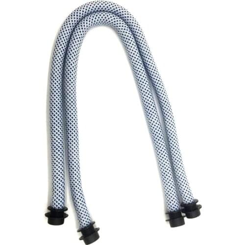 1 pair 70 blue and white bag rope handles for obag