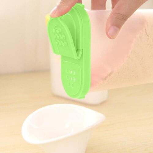 250ml 2 Lids Moisture-proof Transparent Seasoning Boxspice Jar Condiment Bottle Flavoring Cans Kitchen Nut Cereals Storage Box