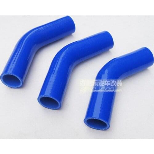 45Degree19mm modified car high temperature high pressure silica gel water pipe plumbing trap water heater connecting tube