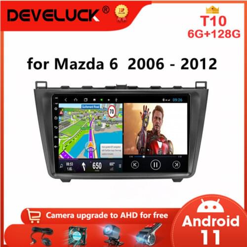 Android 10.0 2Din Car Stereo audio Radio for Mazda 6 Rui wing 2006-2012 Multimedia Video Touch Screen Player Speaker DVD GPS MP5
