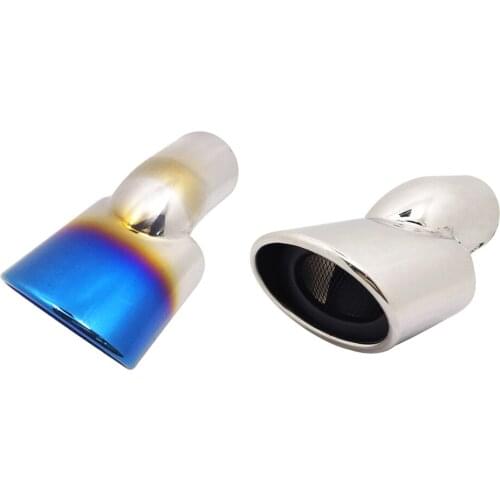 Diameter 2.28 inch Long 8.07 inch Car Mufflers For Chevrolet New Cruze Honda New Fit Auto Exhaust Valve Exhaust Gas Cleaning Tip