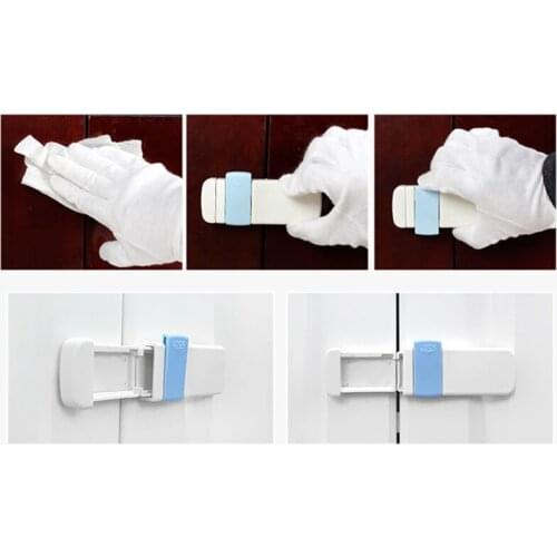 Safety Protection From Children In Cabinets Boxes Lock Drawer Door Terminator Security Product Kids Safety Plastic Baby Product