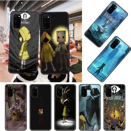 Phone Case For SamSung Galaxy S Note 10 20 7 8 9 Plus Edge E Ultra Lite Black Cover Coque Art Prime Trend Game Nightmares