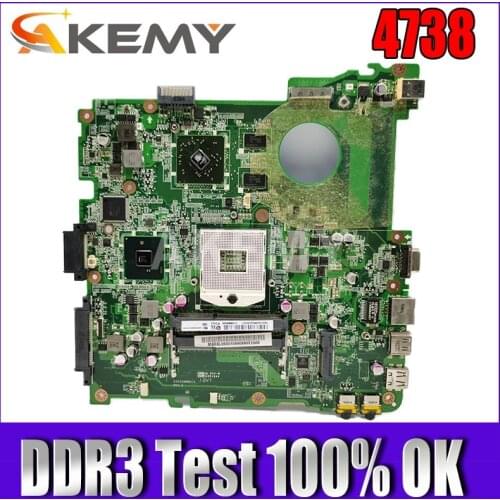 DA0ZQ9MB6C0 motherboard for ACER 4738 4738Z 4738ZG 4738G notebook motherboard PGA989 DDR3 100% test work Send CPU