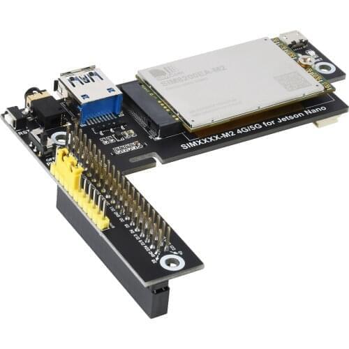SIM8200EA-M2 5G for Jetson Nano,5G/4G/3G Support,Snapdragon X55 Onboard,Applicable For Regions With 5G Sub-6G Signal Coverage