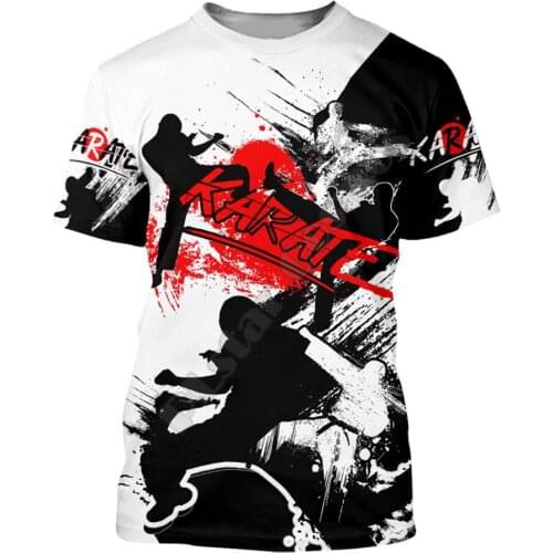 PLstar Cosmos Beautiful Karate Art 3D Printed t-shirt Harajuku Streetwear T shirts Funny Dog Men For Women Short Sleeve