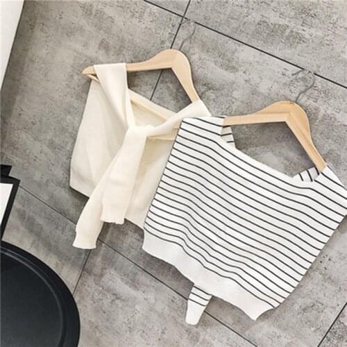 Korean Woolen Knit Warm Shawl Winter Female Blouse Shoulders Fake Collar Cape Knotted Scarf Solid Color Neck Guard Scarve h38