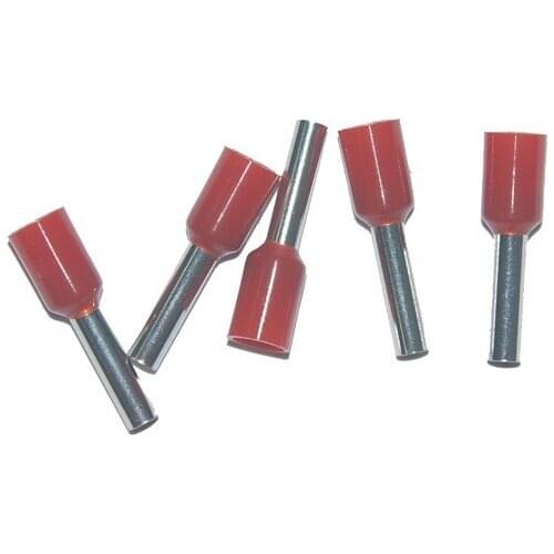 Wholesale Wire Accessories pvc insulation Terminals E2510 with1000pieces/1 lot