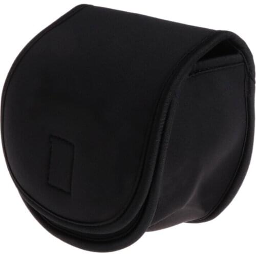WXTF Portable Fishing Reel Bag Protective Case Cover for Drum/Spinning/Raft Reel Fishing Pouch Cover Fishing Tackle