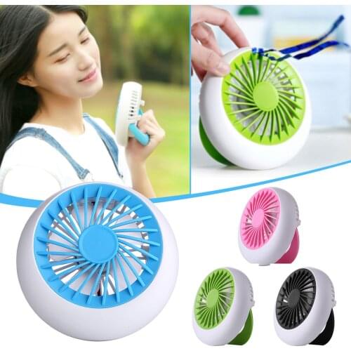 Portable Dc 5v Small Desk Usb 5 Blades Cooler Cooling Fan Usb Mini Fans Operation Super Mute Silent Pc Laptop Notebook#dg4