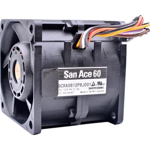 COOLING REVOLUTION 9CRA0612P6J001 60x60x56mm 12V 2.3A Motorcycle car powerful booster fan