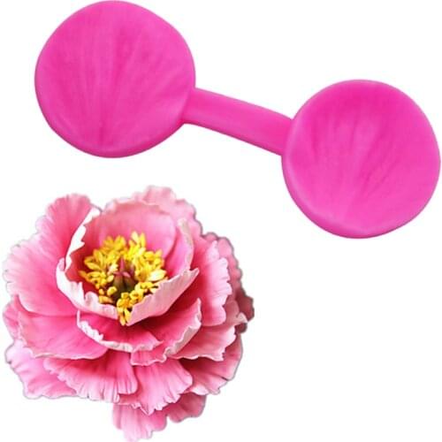 Flower silicone mold fondant cake decorating tools cupcake Leaves mold fondant cutter silicone molds free shipping T0776