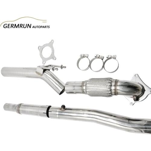 3" Turbo Exhaust Turbo Downpipe FOR Au*di 06-11 A3 06-09 V*W GT*I 2.0T FSI & TSI CCTA MKV
