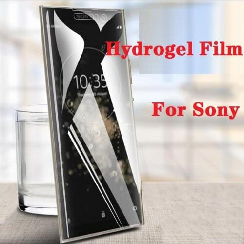 Protector Hydrogel Film Film For Sony Xperia 10 5 1 II XZ1 XZ3 XZ2 Premium Compact XA1 XA2 Plus Ultra L2 L1