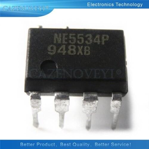 10pcs/lot NE5534P NE5534N NE5534 DIP-8 In Stock