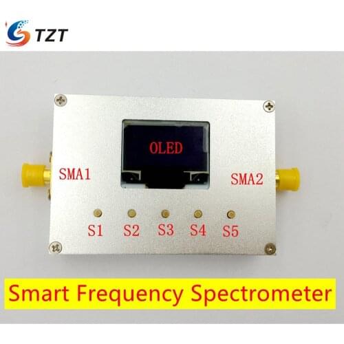 TZT 83.5-3000MHz RF Spectrum Analyzer w/ RF Signal Source RF Power Meter for Wifi LTE GSM GPRS Freq3000