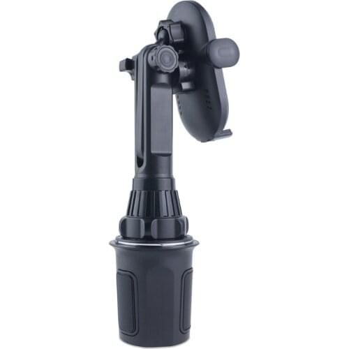 Auto Clamping 10W Car Wireless Charger Cup Phone Mount Holer with Magnetic Plug