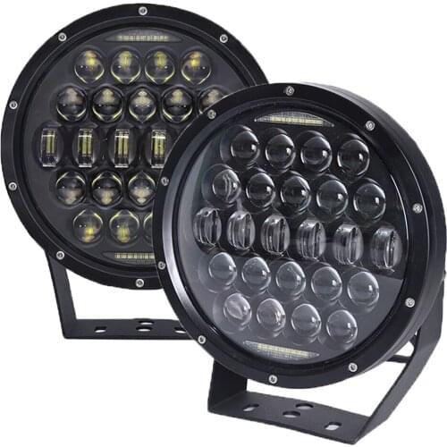 9inch 300W Round LED Light Bar High/Low Beam DRL with Mounting Bracket For Jeep Off Road 4WD Truck SUV UTV ATV Car Work light