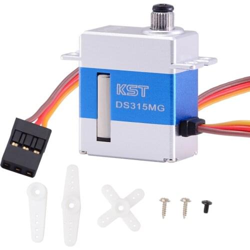 KST DS315MG 8.4V 4.8kg 0.07sec Digital Metal Gear Mini Servo Motor For Per Drone UAV Elicottero Aereo RC Modelli