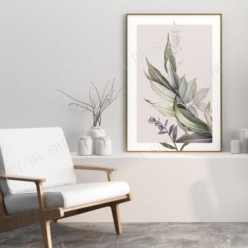 Printable Wall Art Plants, Botanical Wall Decor Poster