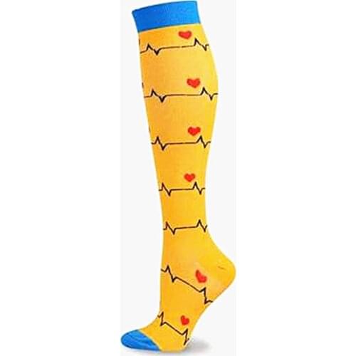 New Compression Socks Running Women Men Medical Nursing Socks Varicose Veins Anti Fatigue Athletic Calf Compression Stockings