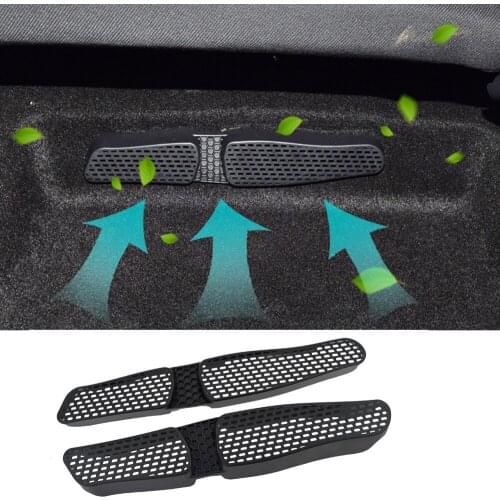 For Skoda Superb MK3 2015-2020 Under Seat Floor AC Air Conditioner Vent Outlet Grille Protective Cover Car Styling Trim