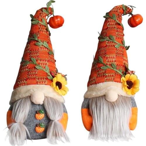 Christmas Faceless Gnome Santa Xmas Tree Hanging Ornament Doll Labor Day Theme Dwarf Dolls For Childrens