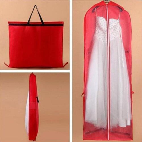 Foldable Wedding Dress Cover Storage Bag Dress Clothes Garment Suit Cover Case for Bridal Wedding Dress Dustproof Bag Protector