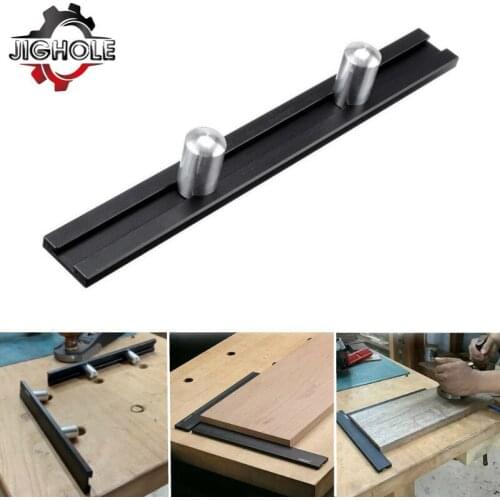 Woodworking Planing Stop Board Planing Baffle Workbench Positioning Fixing Clamp Aluminum Baffle Plate 19mm 20mm Bench Dogs